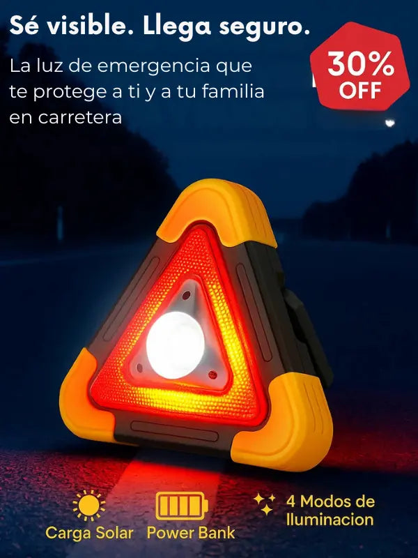 ⚠️TRIÁNGULO LED DE EMERGENCIA🚨